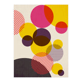 Dots in Yellow, Raspberry and Dark Purple (Print Only) thumbnail