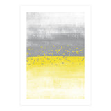 Abstract Painting No. 52 | Illuminating Yellow & Ultimate Grey (Print Only) thumbnail