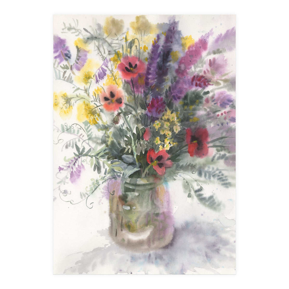 Provence bouquet (Print Only)