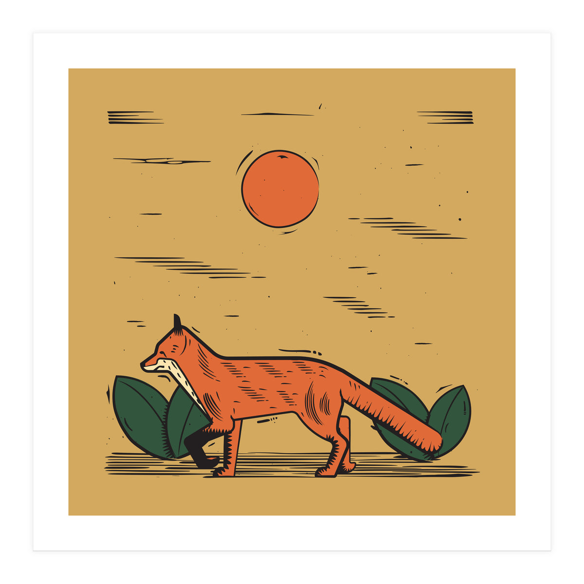 Fox (Print Only)