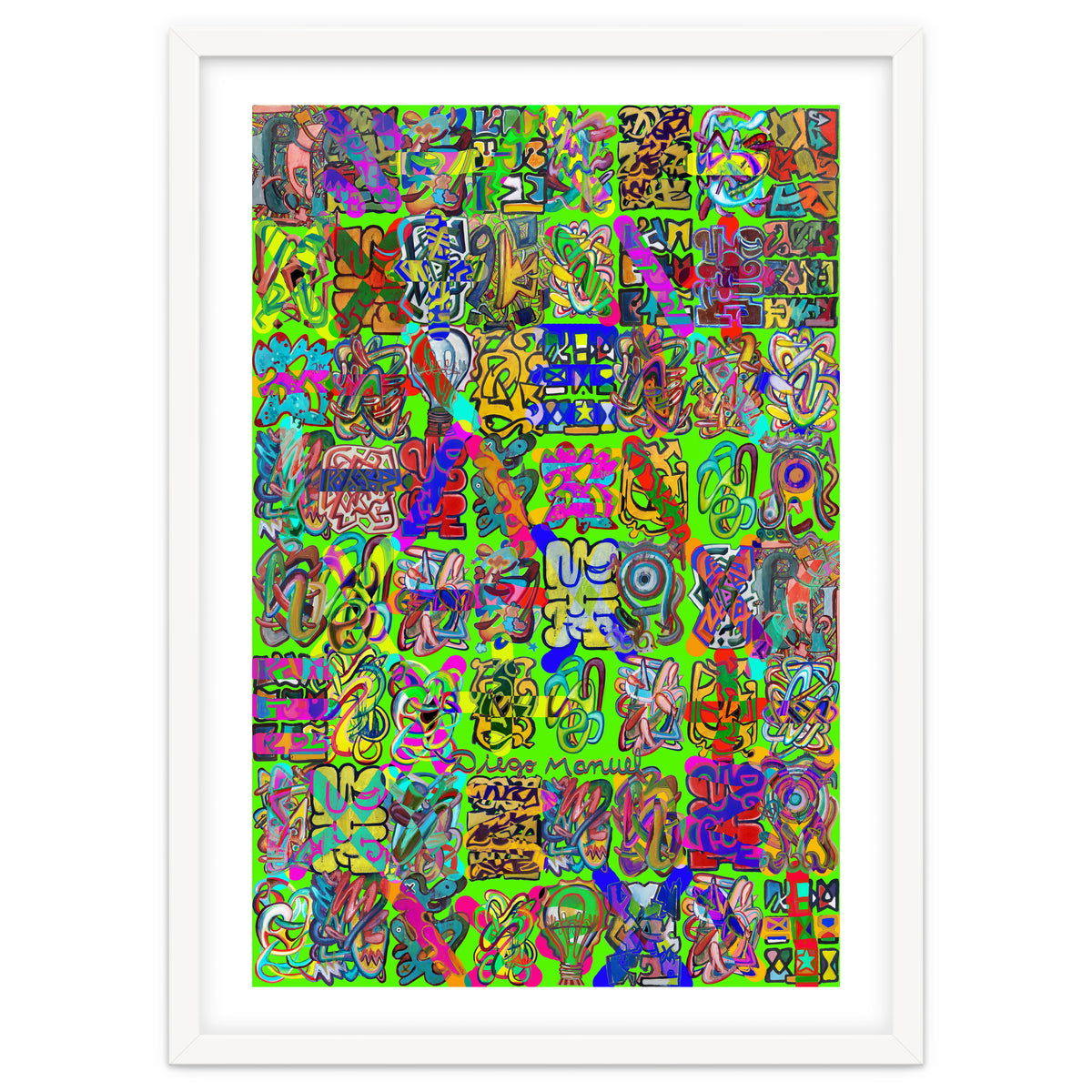 Graffitis 2021 Tapiz 103