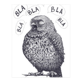 Owl Bla Bla Bla (Print Only) thumbnail