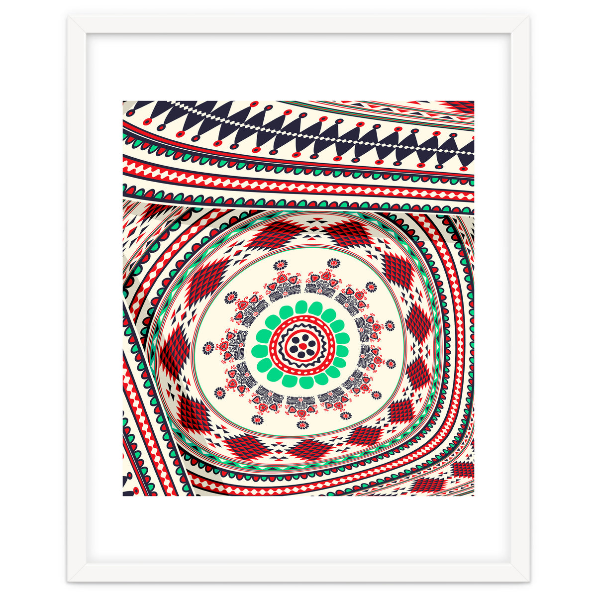Romanian embroidery background 7