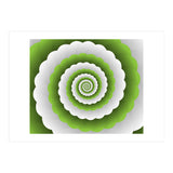 Green Modern Floral Interior Design Art (Print Only) thumbnail
