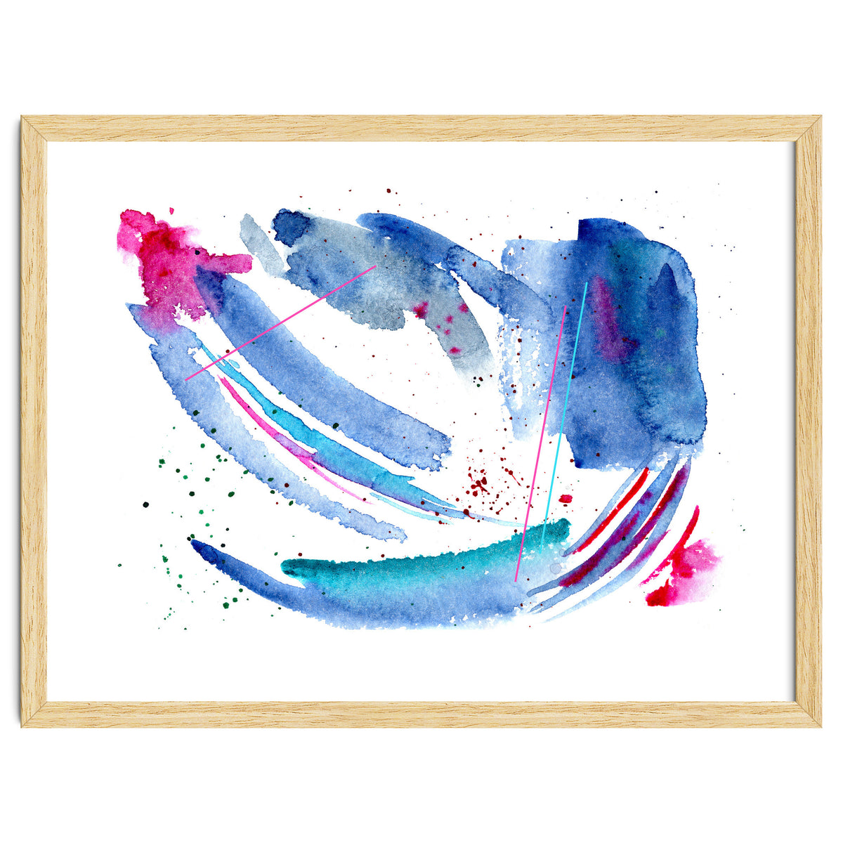 Happiness vibes || watercolor