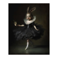 Gothic Hare-Girl Hybrid Ballerina (Print Only)