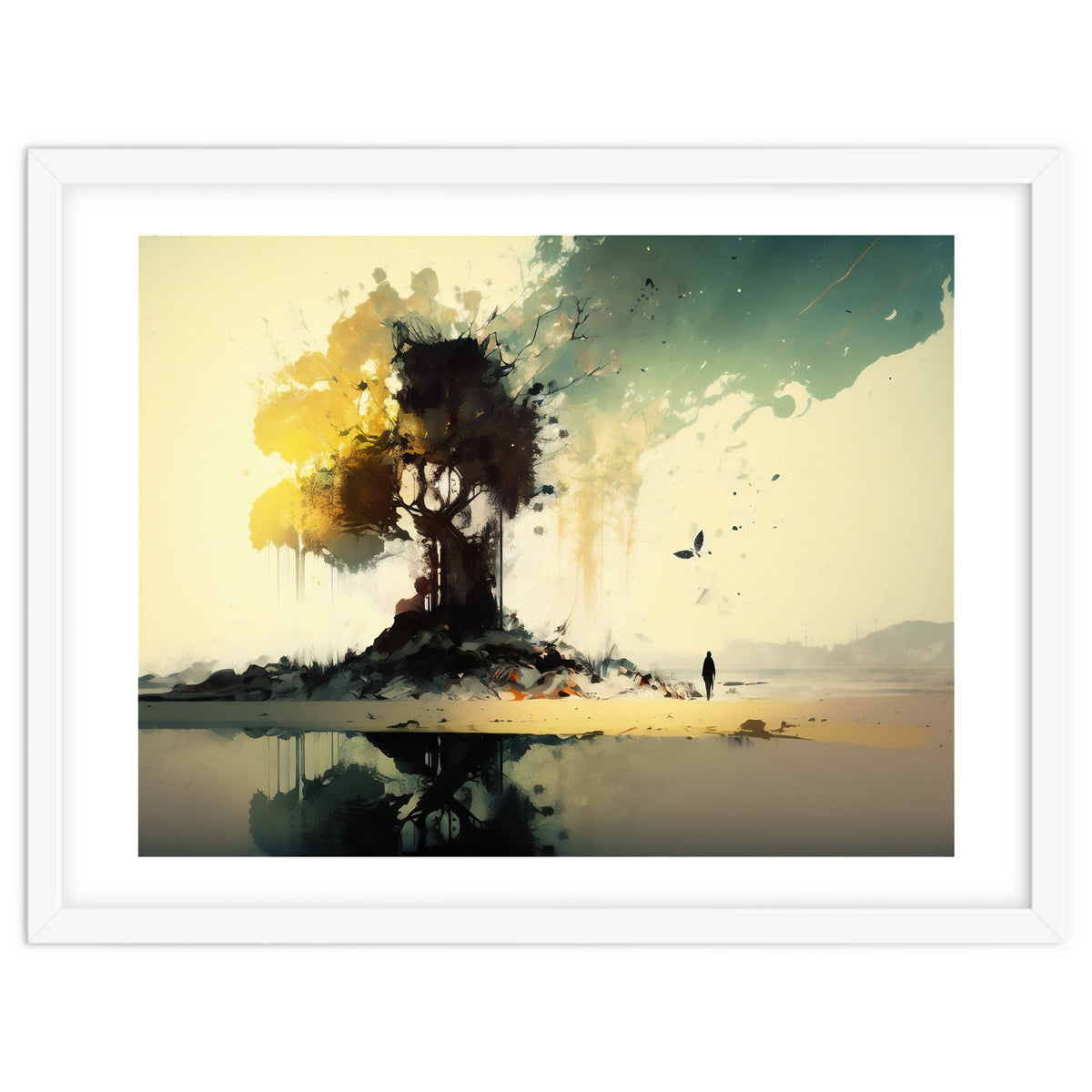 Tree Abstract Painting