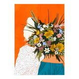 Happiness Is To Hold Flowers In Both Hands (Print Only) thumbnail