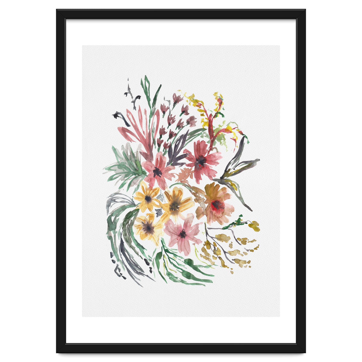 Earthy florals garden