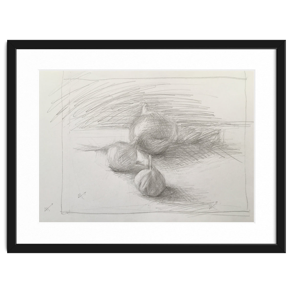 Still Life with Three Veg