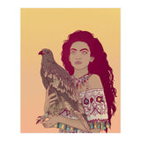 Falcon Lady (Print Only) thumbnail