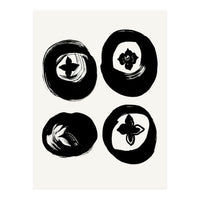 Four persimmons (Print Only)