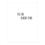 I'LL BE THERE  - 01 of 02 (Print Only) thumbnail