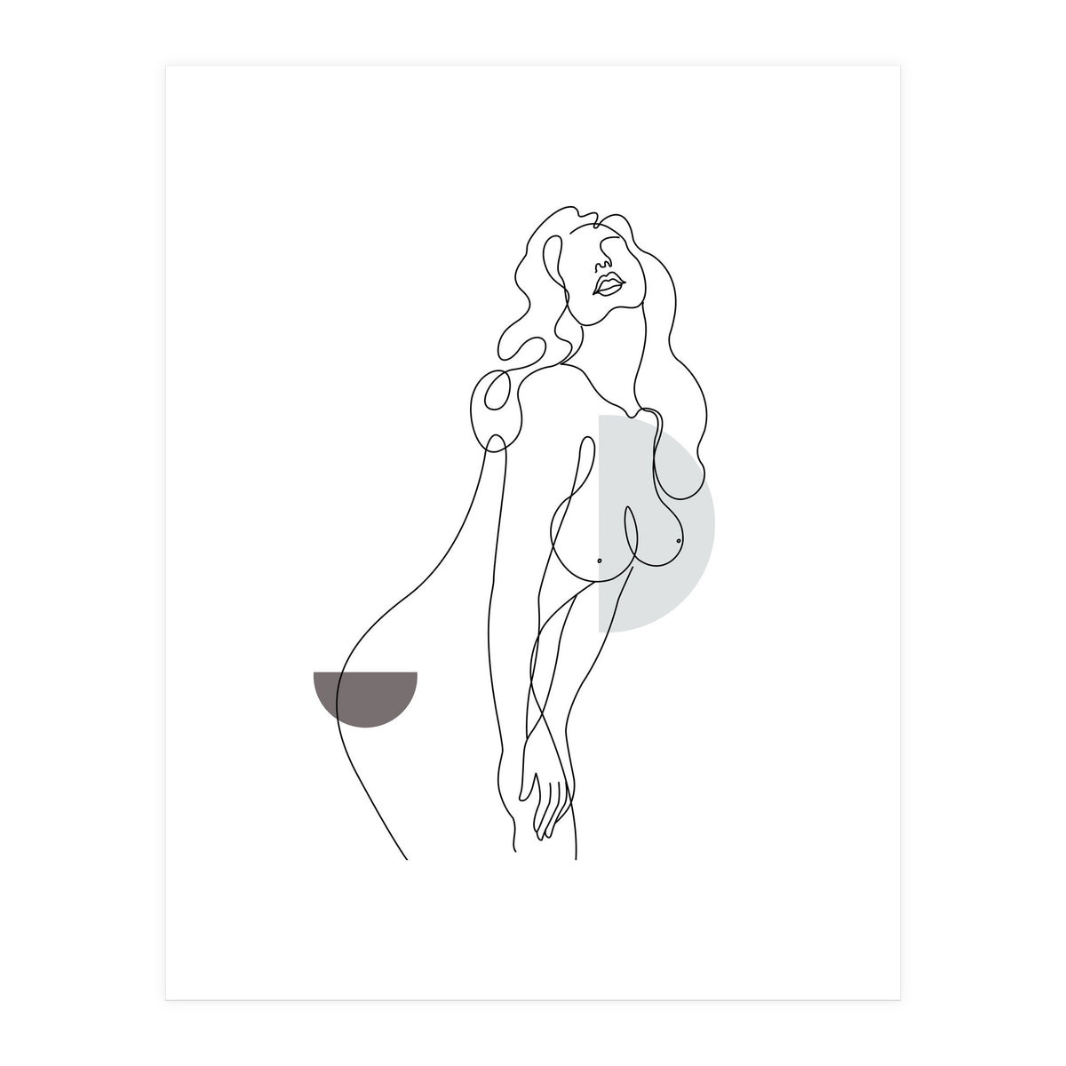 Wake woman b (Print Only)