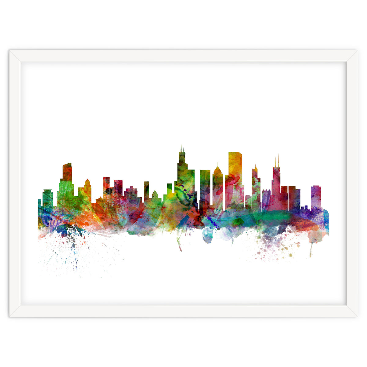 Chicago Illinois Skyline