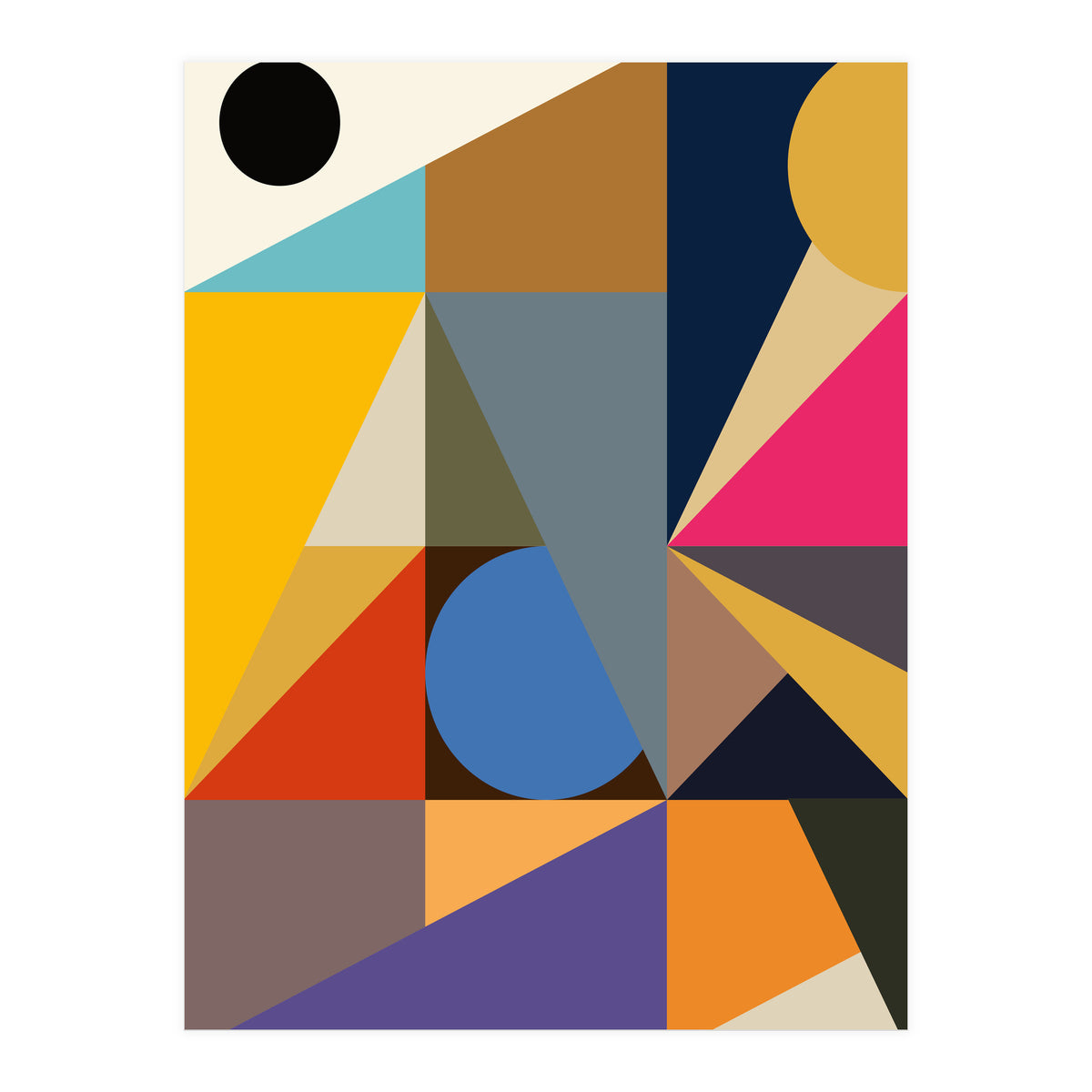 Mescolanza - Rebelion of Geometrica  (Print Only)