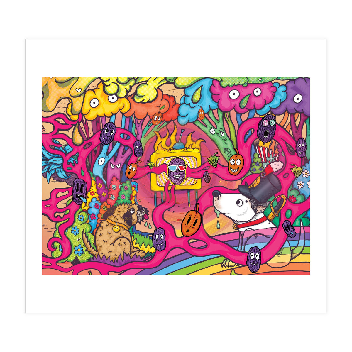 Raisins To Be Fearful - Fruited Dubbel 7.0% ABV - Abbeydale x Torrside Brewery (Print Only)