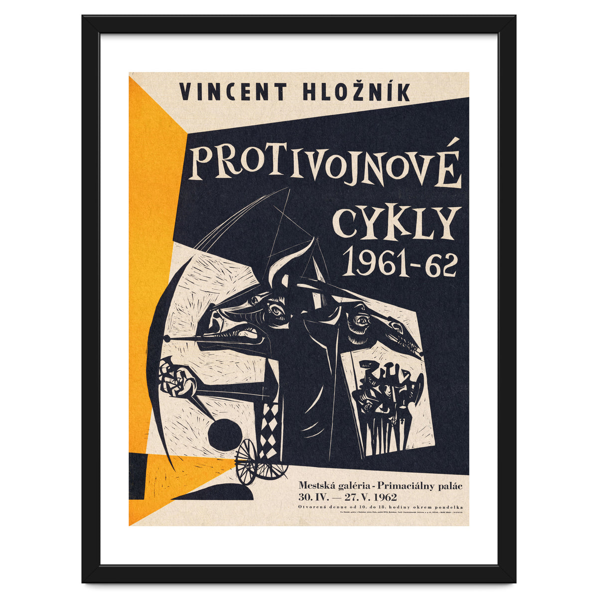 Vincent Hložník Anti War Exhibition