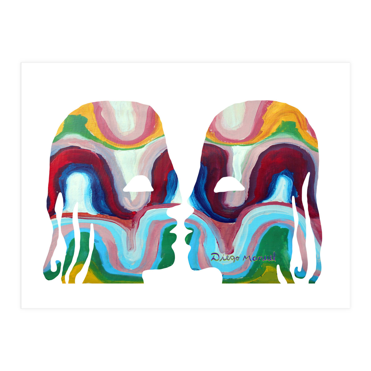 Abstracto Pop Nuevo 6  (Print Only)