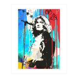 Robert Plant pop art poster (Print Only) thumbnail