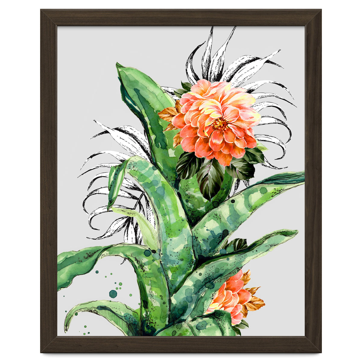 Collage of florid nature