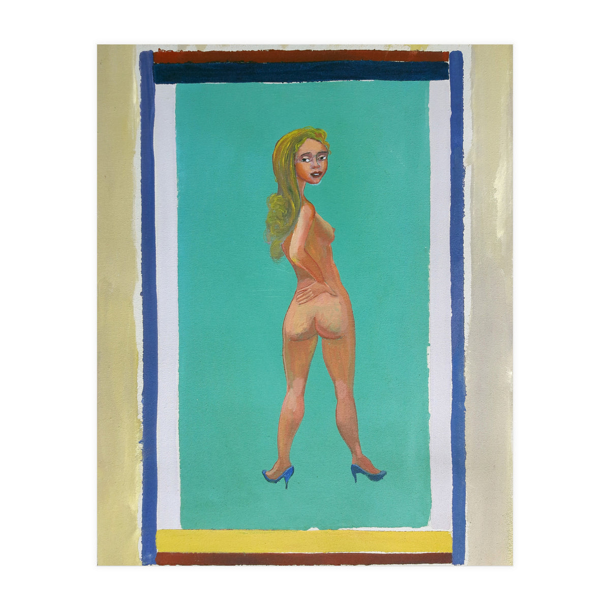 Chica de Calendario 2 (Print Only)