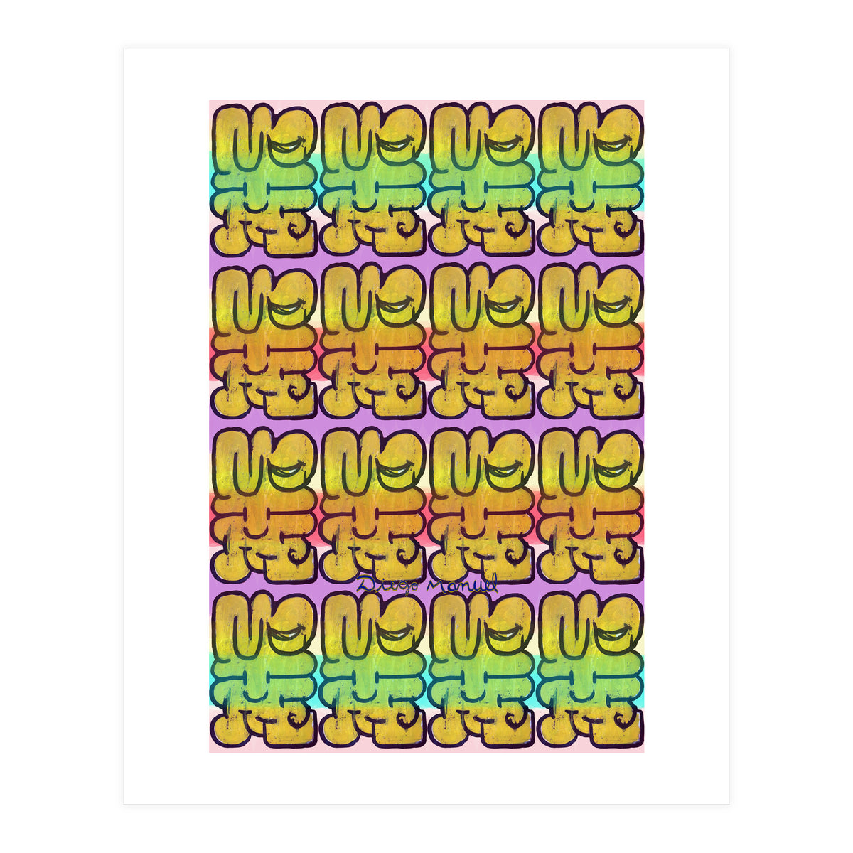 Graffitis 2021 Tapiz 96 (Print Only)