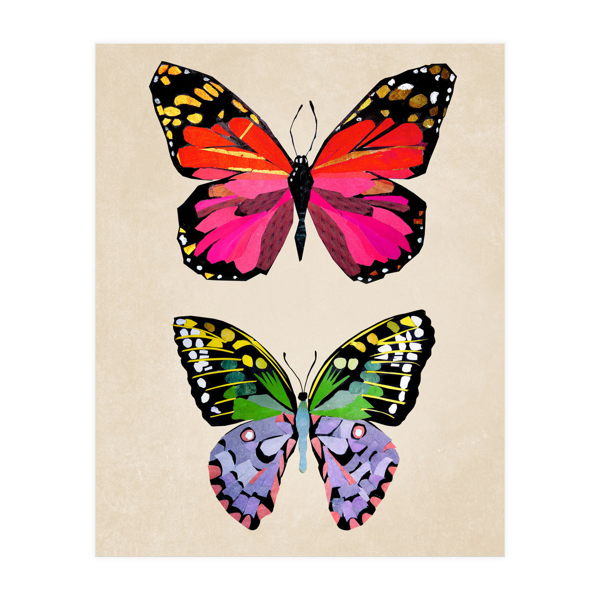 Two Butterflies (Print Only)