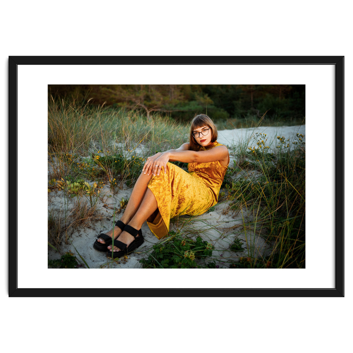 Golden Hour, Golden Dress