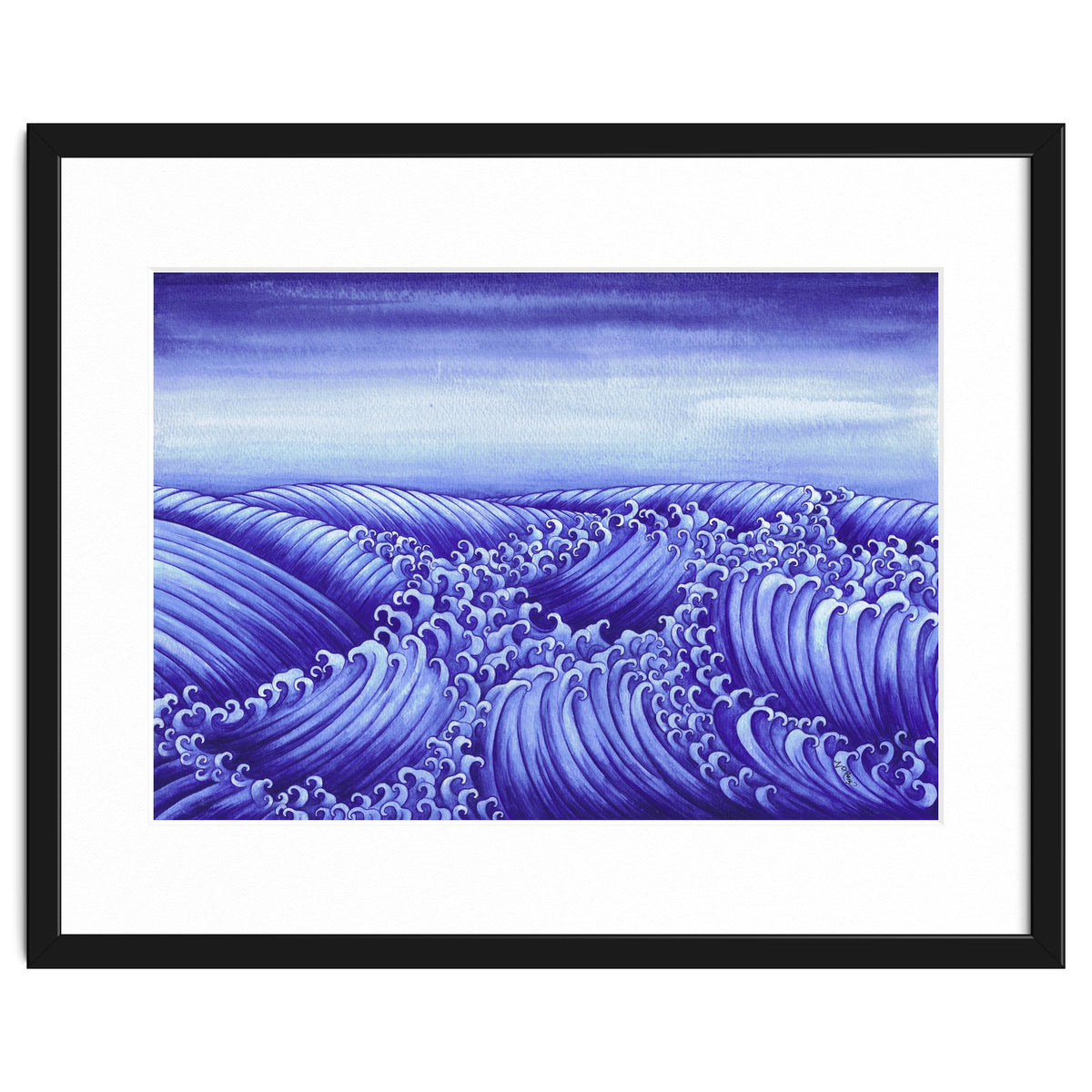 Turbulent Water Triptych part 2