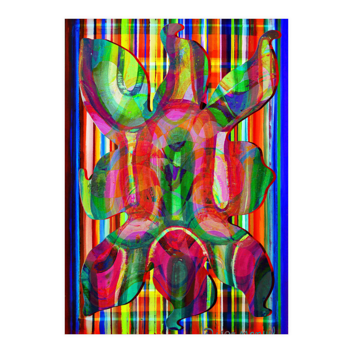 Pop Abstract 2023 Tapiz 111 (Print Only)