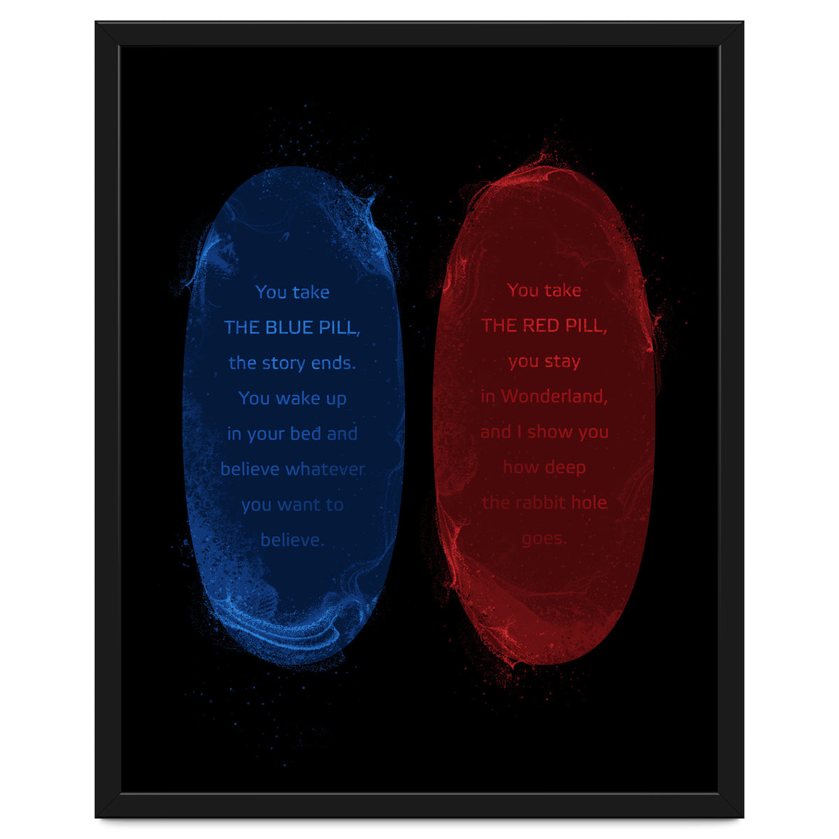 Red Blue Pills The Matrix