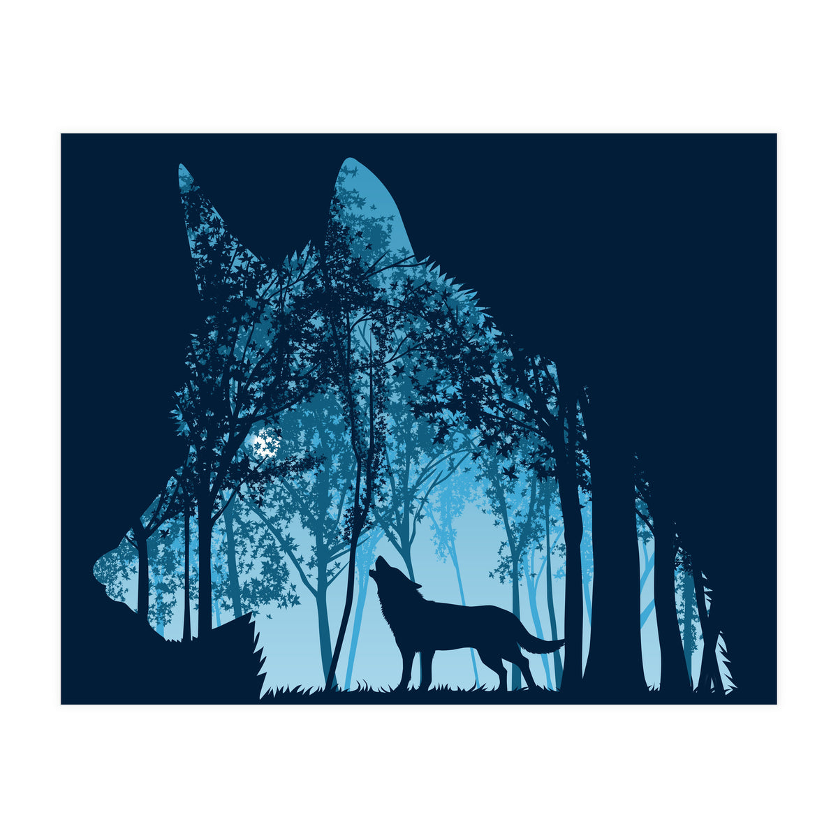 Wolf Forest (Print Only)