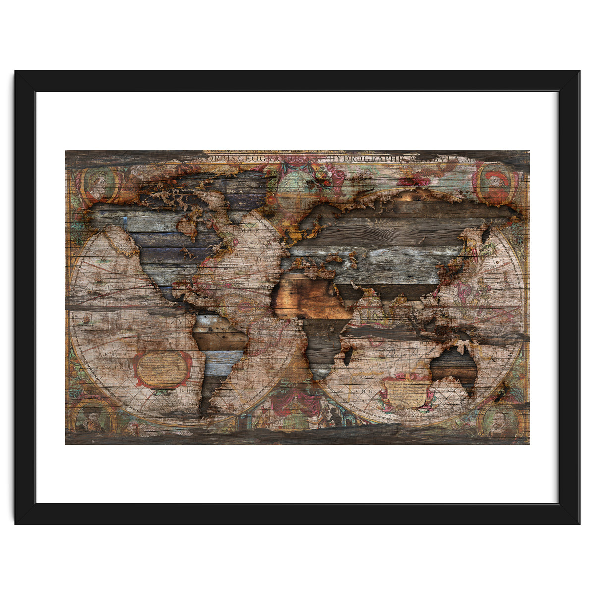 Reclaimed Map