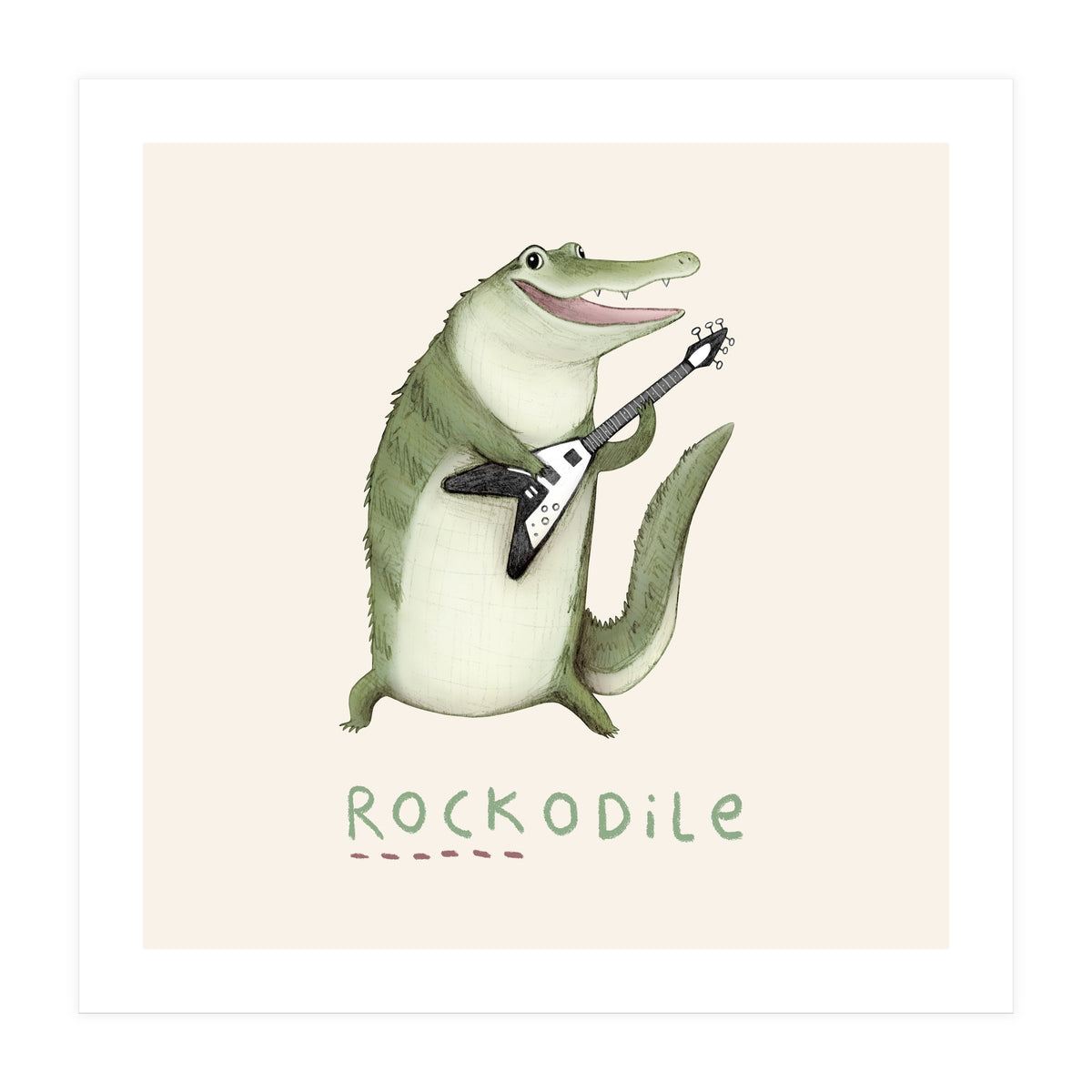 Rockodile (Print Only)