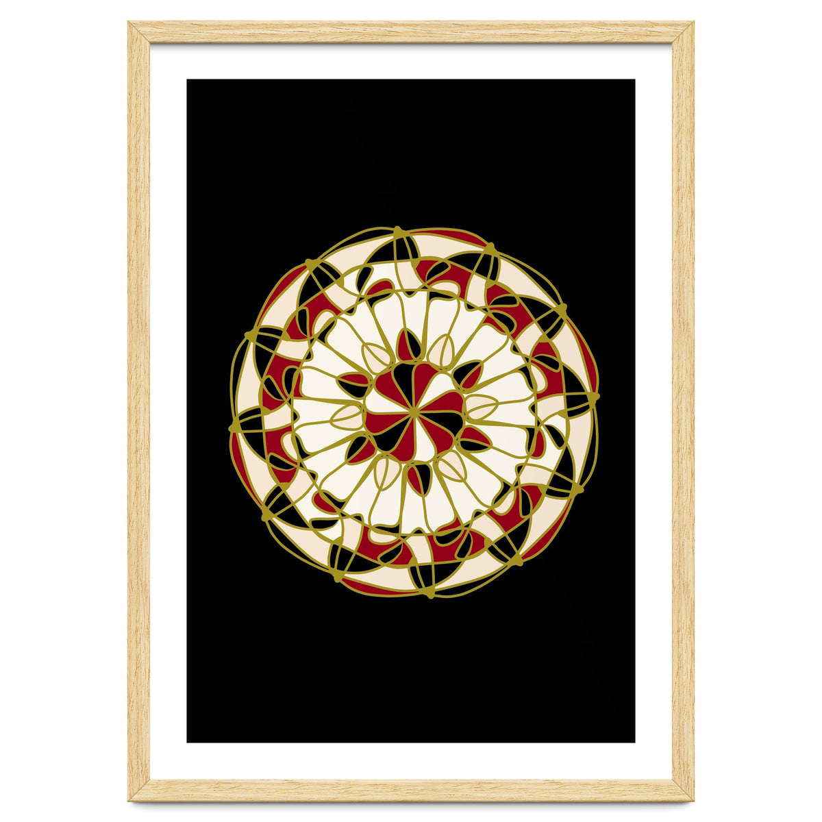 Multicolored Mandala