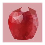 Apple Low Poly Art  (Print Only) thumbnail