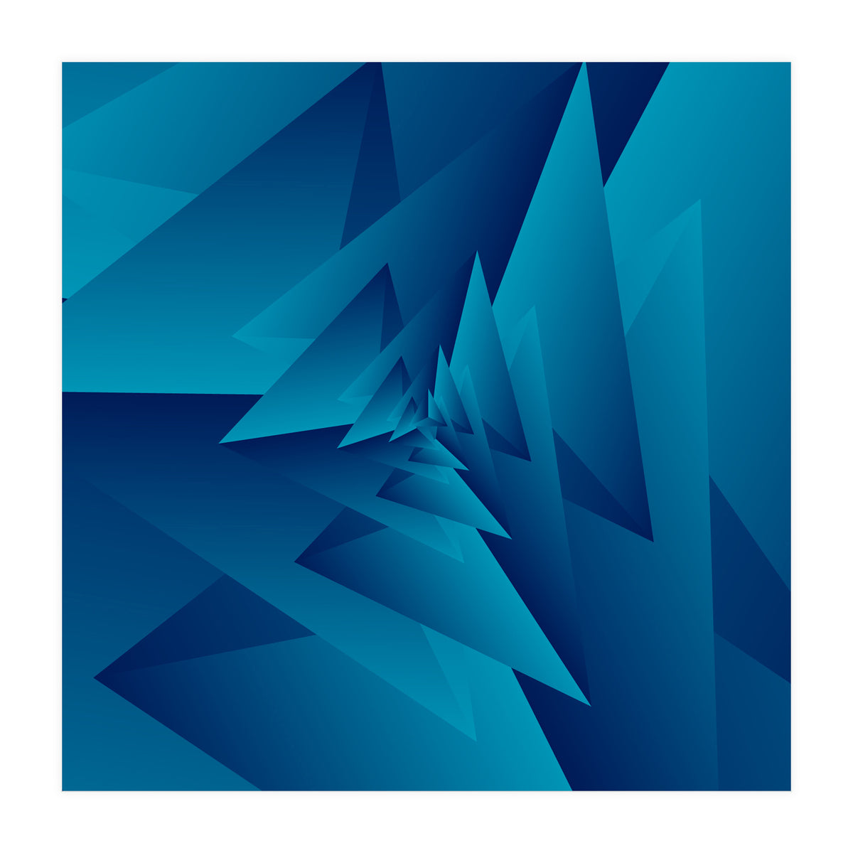 Crazy Traingle Pattern (Print Only)