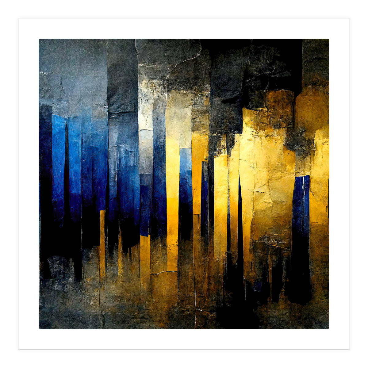 GOLD ABSTRACT (Print Only)