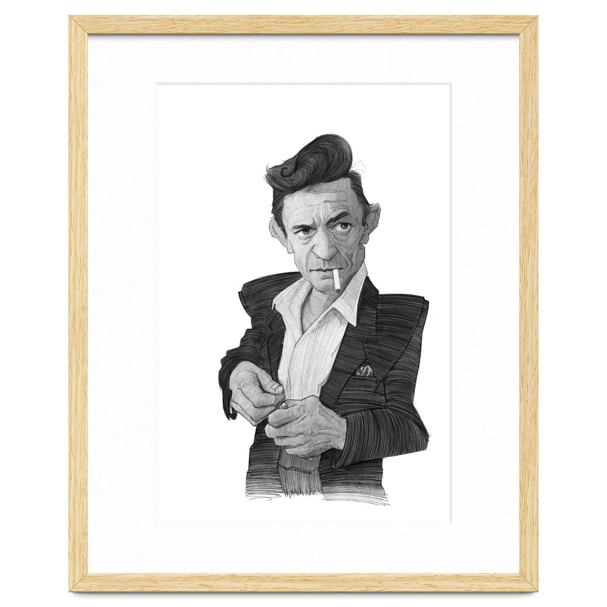 Johnny Cash Portrait