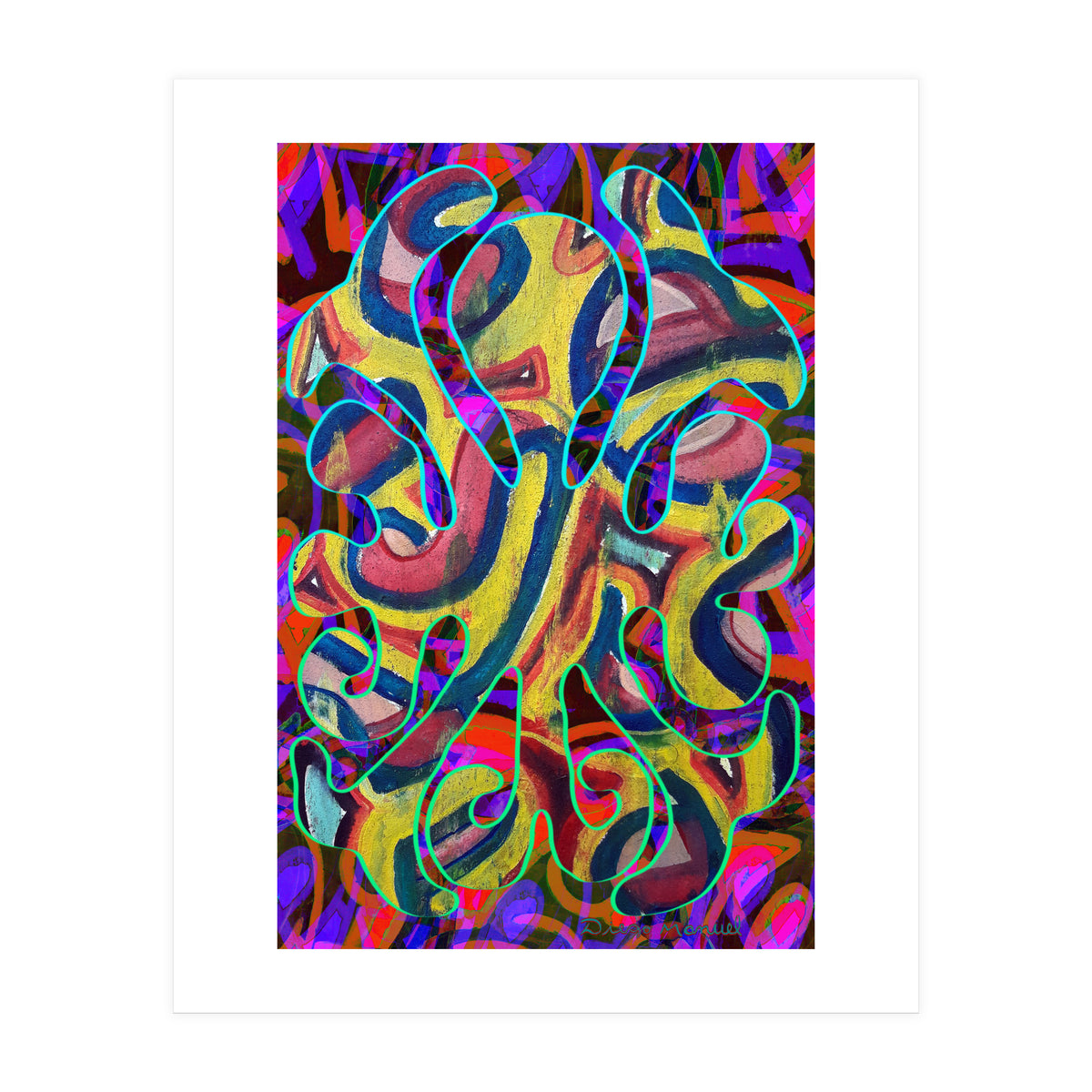 Pop Abstract 2023 Tapiz 52 (Print Only)
