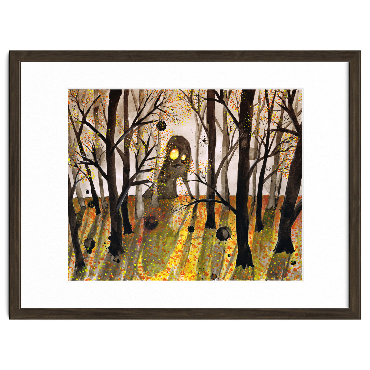 Monster in the woods