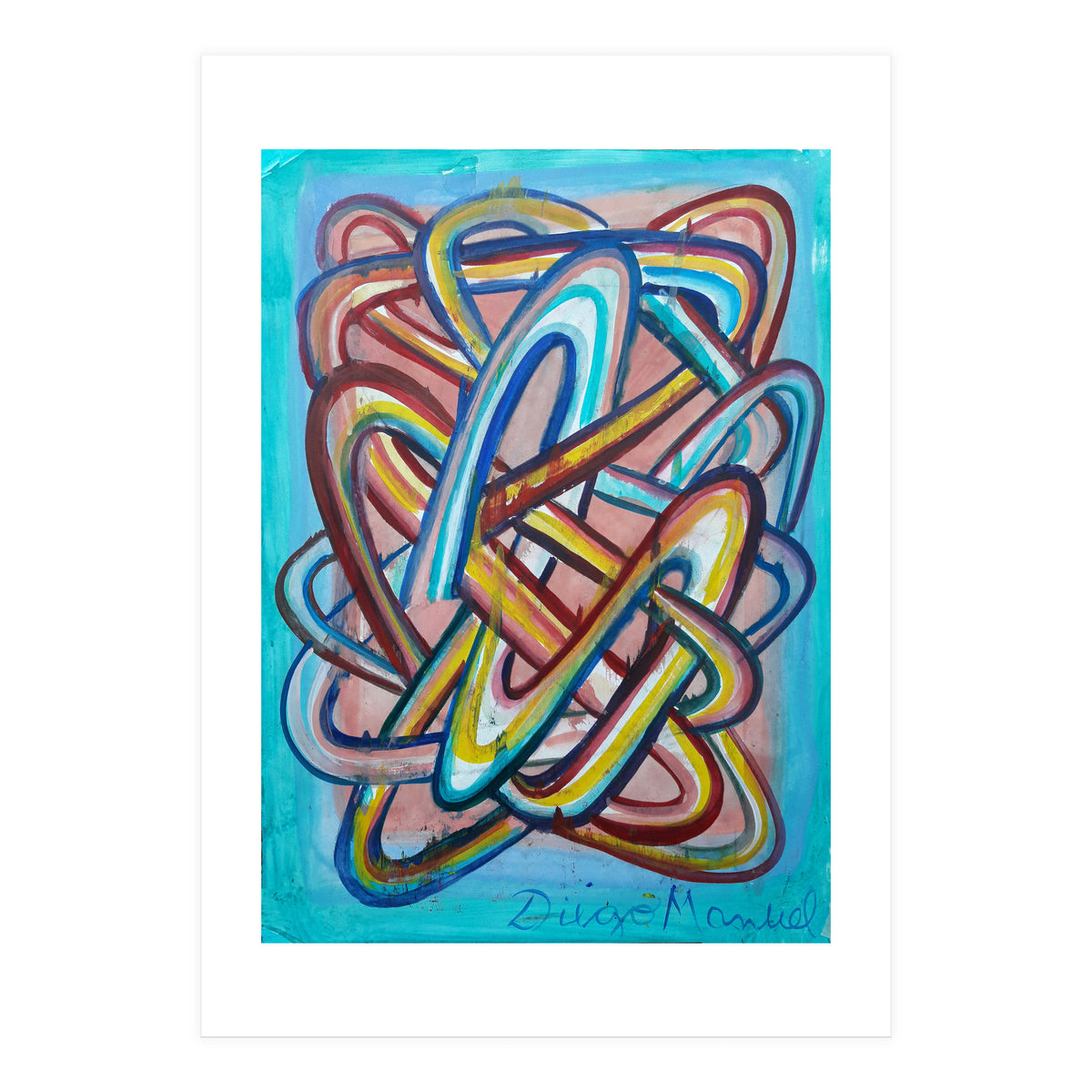 Formas En El Espacio 28 (Print Only)