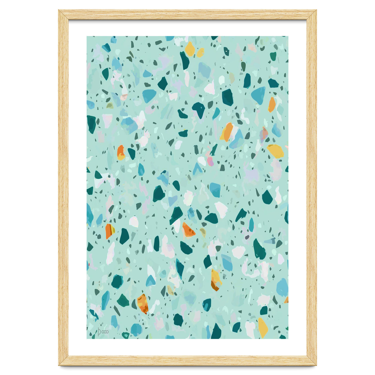 Blue Terrazzo