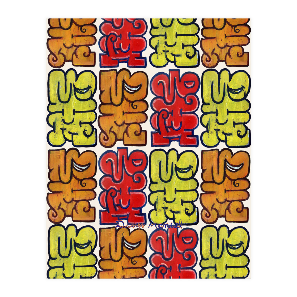 Garffiti 23 29 33 Tapiz B (Print Only)