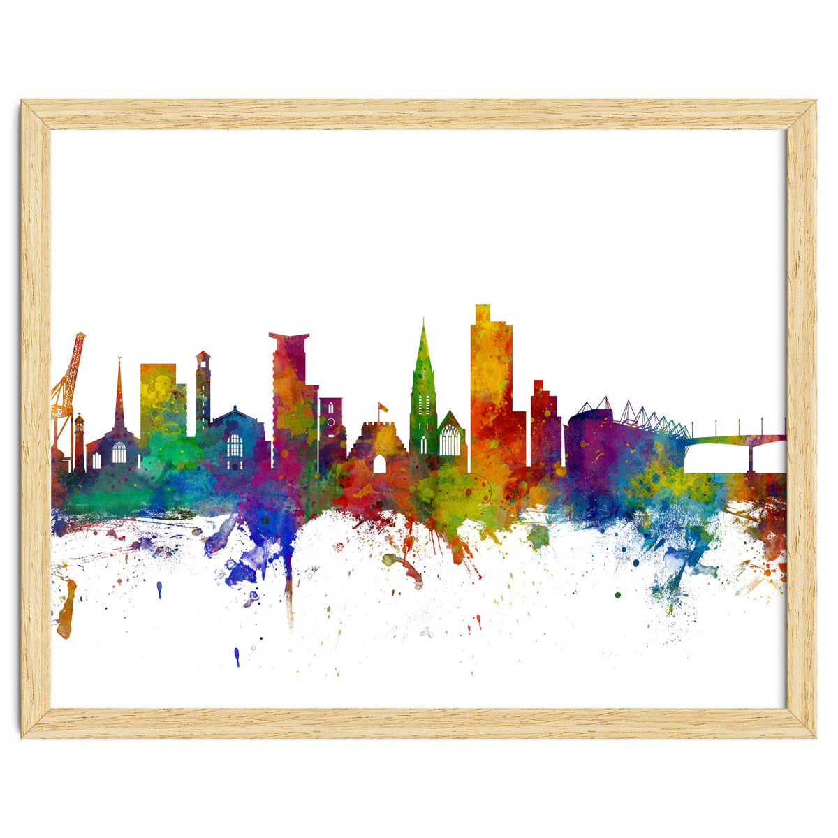 Southampton England Skyline