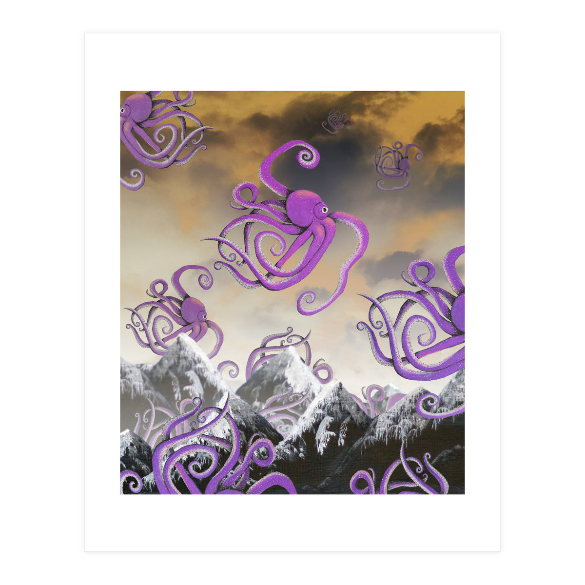 Octopus invasion (Print Only)