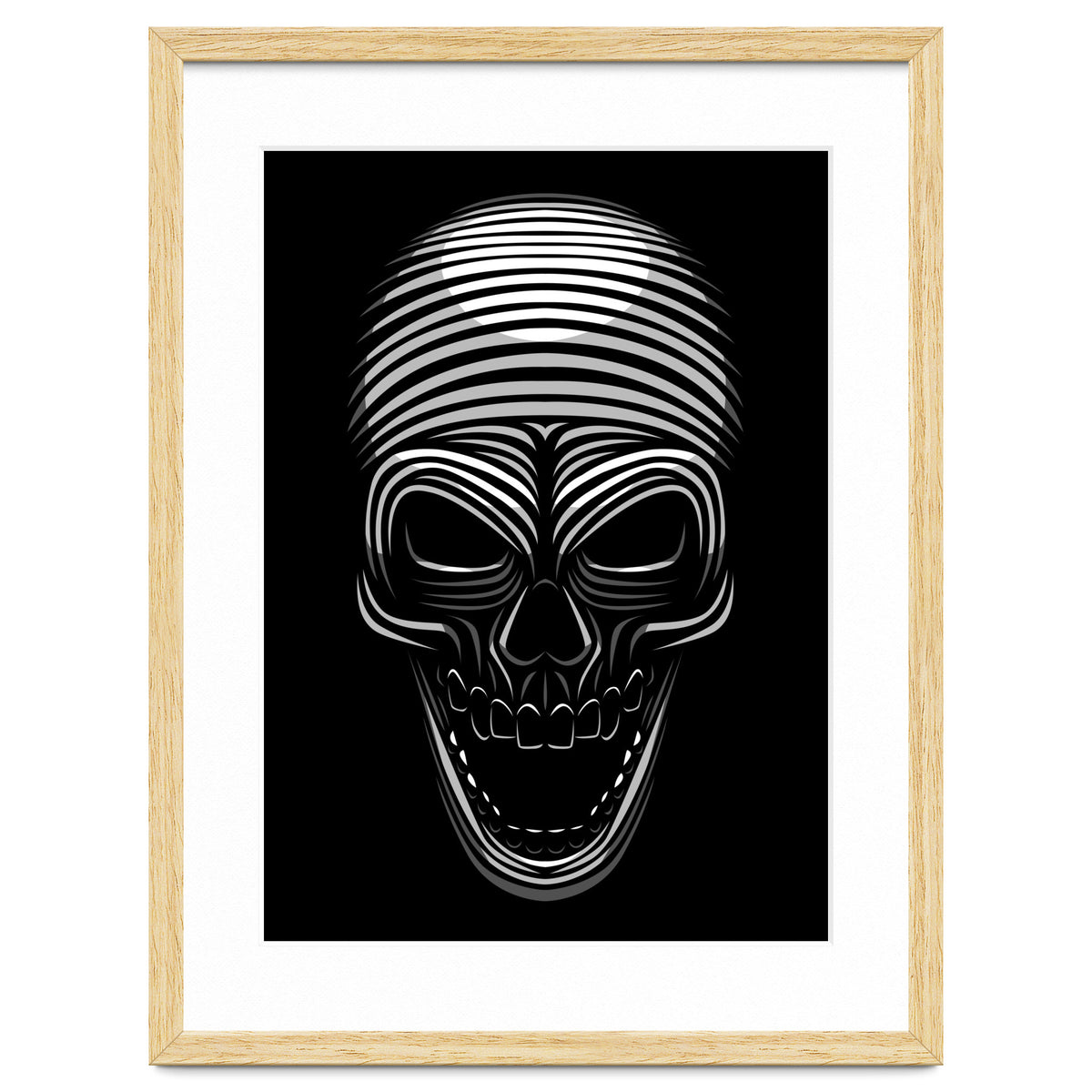 Lines Skull