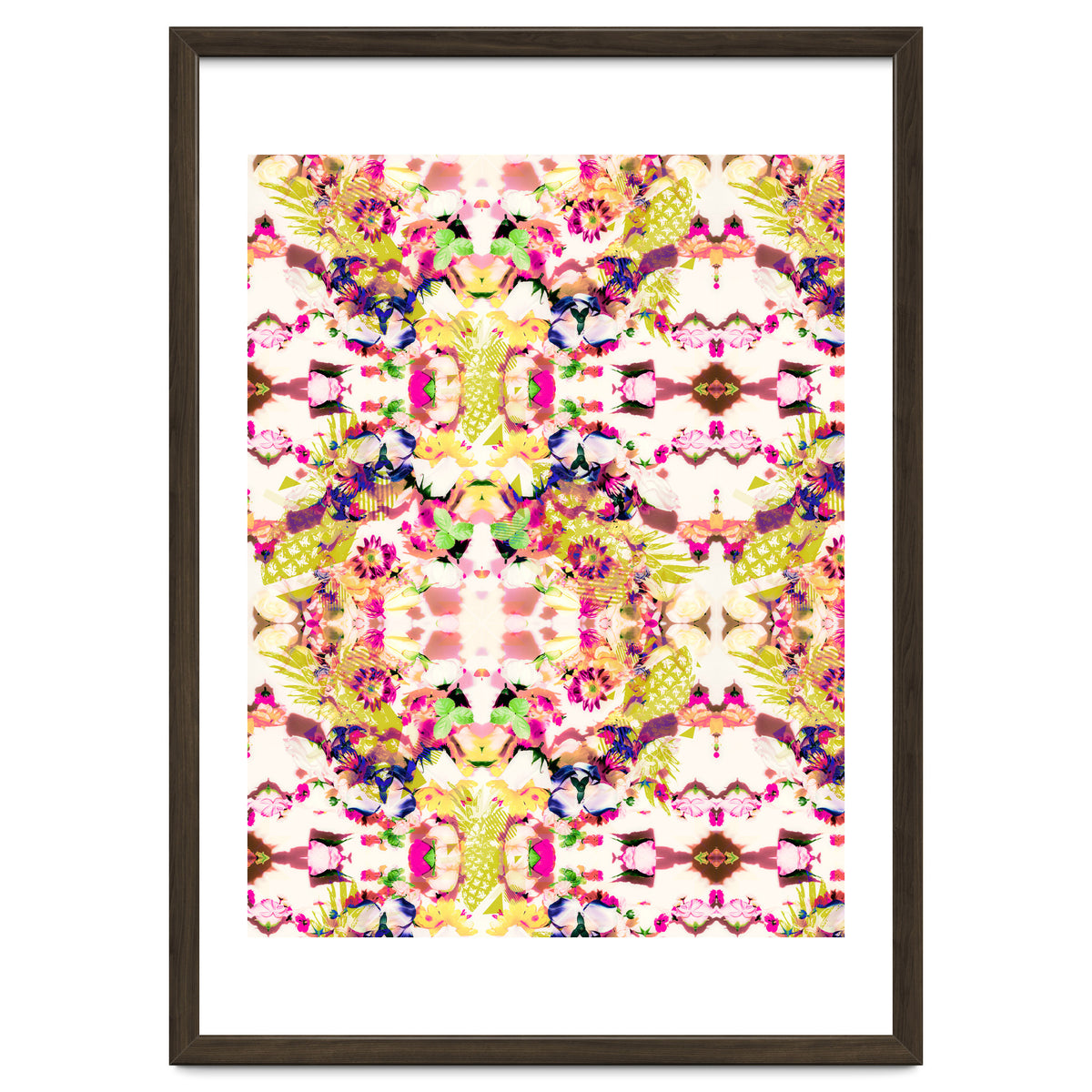 Painting mosaic - Abstract nature