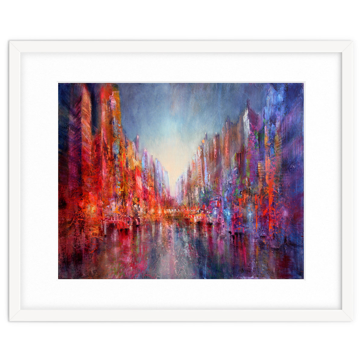 Stadt Am Fluss  - city on the riverside